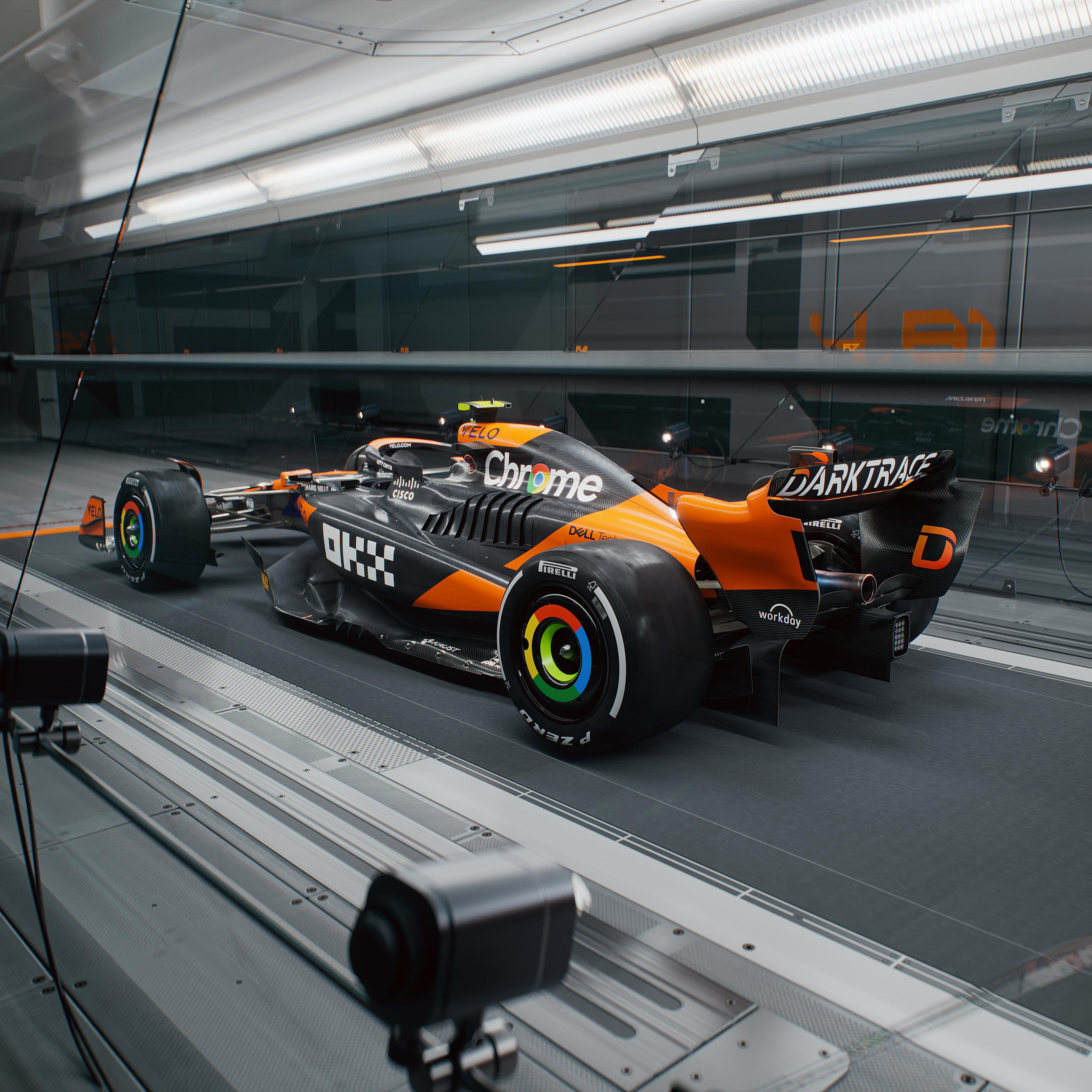 Photos Of The New McLaren MCL38 Livery