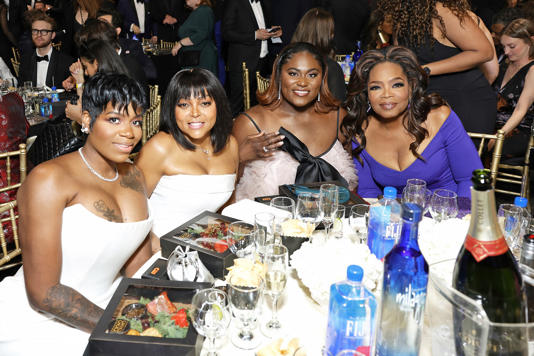 Fantasia Barrino, Taraji P. Henson, Danielle Brooks and Oprah Winfrey (Stefanie Keenan / Getty Images)