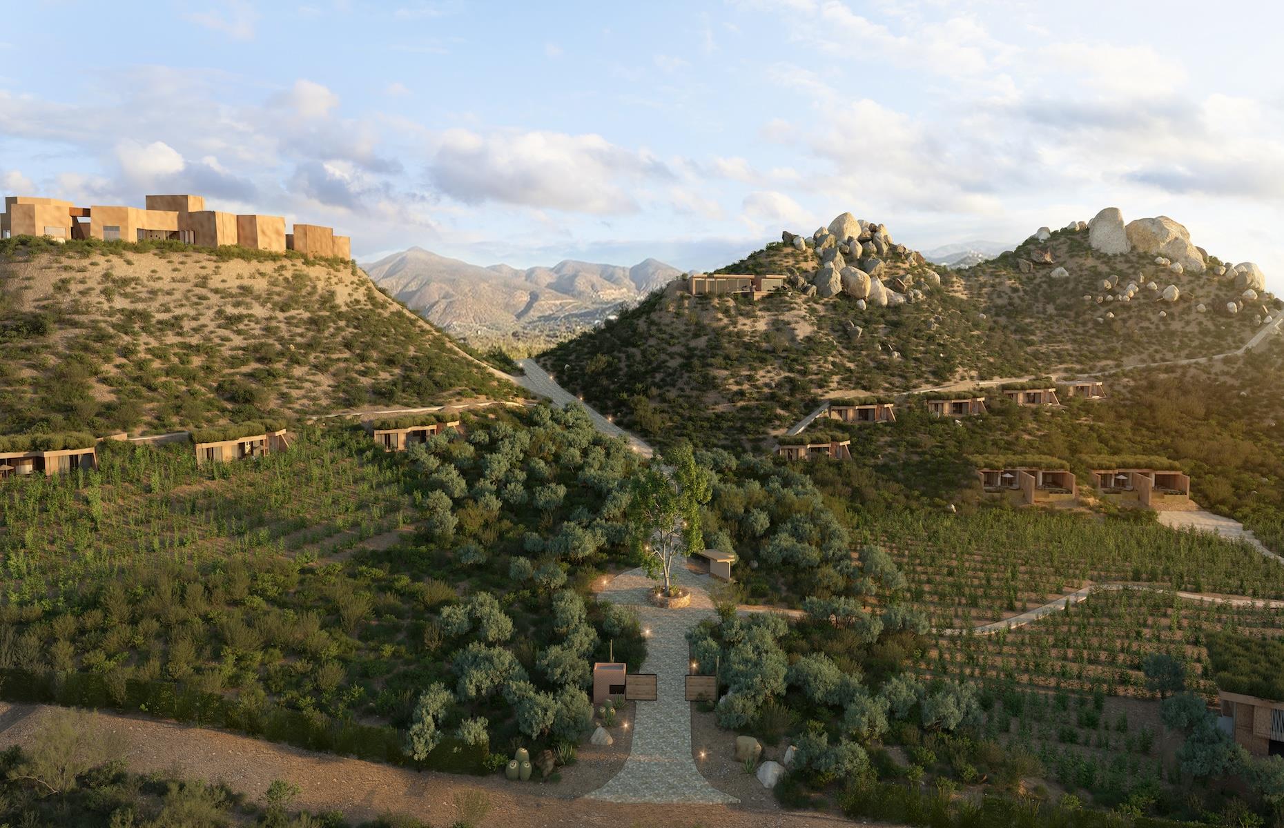 <p>Travelers looking for a truly transformative escape will do well to put Banyan Tree Veya, Valle de Guadalupe on their hit list. Opening in spring on Mexico’s northern Baja peninsula, the wellbeing resort will be the second outpost of the Banyan Tree Group's wellness-focused brand, Veya (the first is in Thailand). That’s not to say you can’t indulge, though: the secluded sanctuary-like space – with 30 exquisite villas designed by acclaimed Mexican architect Michel Rojkind – is set on a winery. As well as wellness, the local wine heritage is celebrated with a winemaking laboratory, underground cellar and tasting room – all organic and biodynamic, naturally. </p>