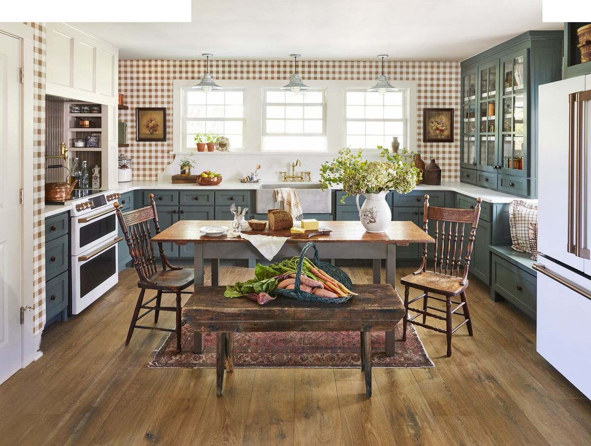 65 Rustic Farmhouse Kitchen Ideas To Give Your Kitchen an Inviting ...