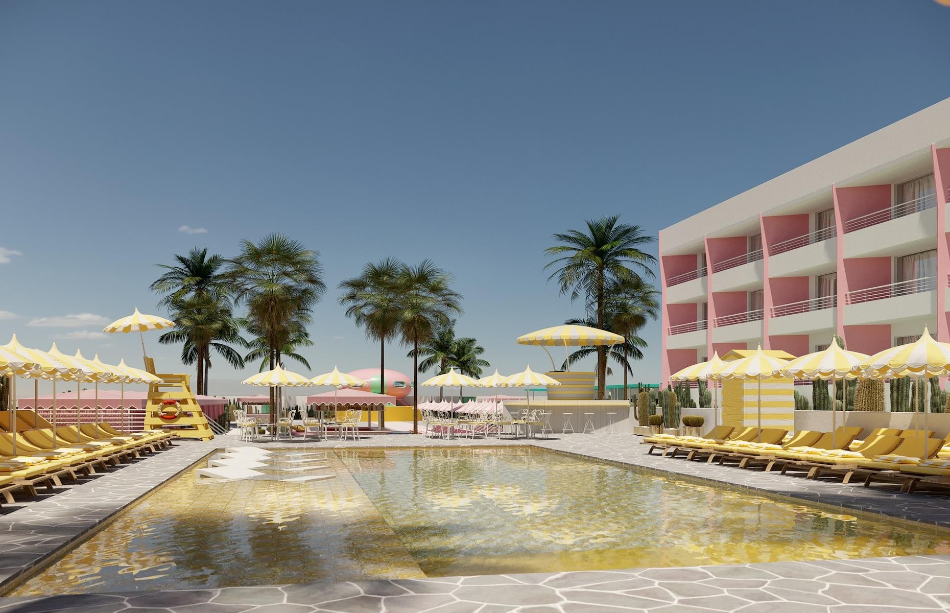 <p>Dedicated followers of fashion will adore this retro-fashion inspired hotel from The Concept Hotels group, on track to open this summer. A Sixties Palm Springs aesthetic meets blissed-out Balearic feels at the pastel-hued Los Felices Ibiza to pleasing effect. It’s far from an identikit fit out, with each of its suites and villas individually designed by a different fashion designer. Set on San Jose Bay, it will have a pose-worthy pool area and see-and-be-seen restaurant, along with a boutique selling fashion magazines and style books.</p>
