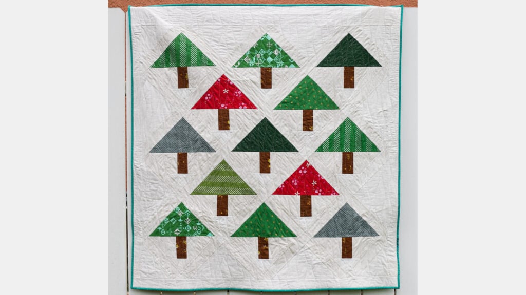 <p>Here’s an easy pine tree quilt pattern that is darling for the holidays or any time of the year! The <a href="https://sewcanshe.com/little-trees-quilt-free-holiday-quilt-pattern/" rel="noreferrer noopener">Little Trees Quilt</a> isn’t just for Christmas, though. Pine trees are evergreen – so this sweet quilt can be enjoyed during any season, don’t you think? Sew up this free quilt pattern to keep you and your loved ones cozy all season long!</p>