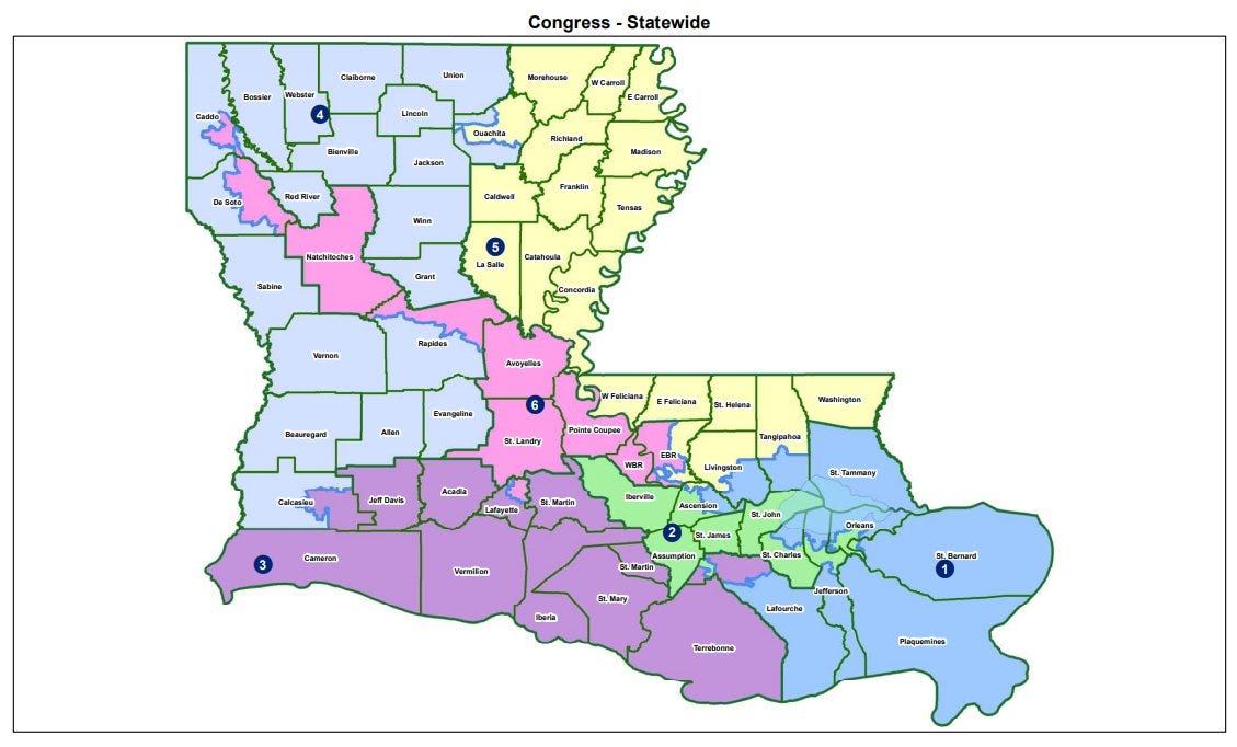 Proposed Louisiana Congressional Map Takes In Shreveport For Second   AA1n4nww.img