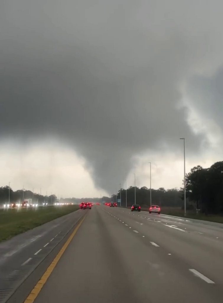 Dramatic Video Shows Terrifying Tornado Touching Down In Florida