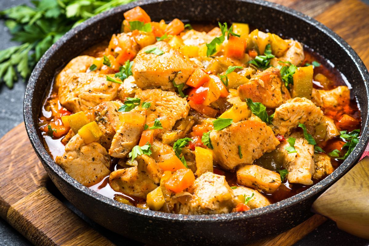 Revamp your lunch with this easy, onepot chicken stew recipe