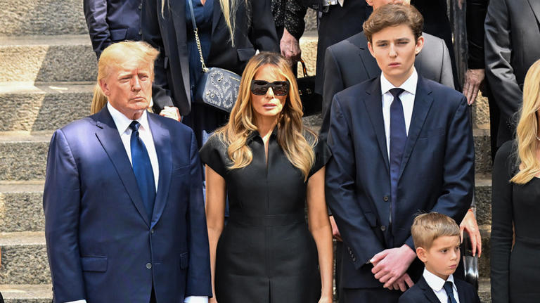 Donald Trump Can't Stop Talking About Barron's Height