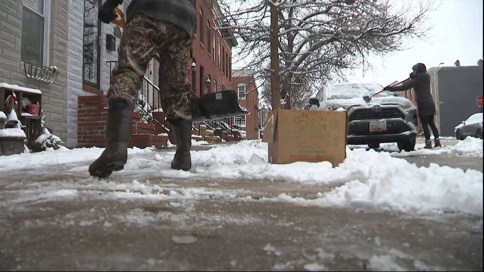 Baltimore Mobilizes Massive Cleanup Efforts For Winter Weather Return