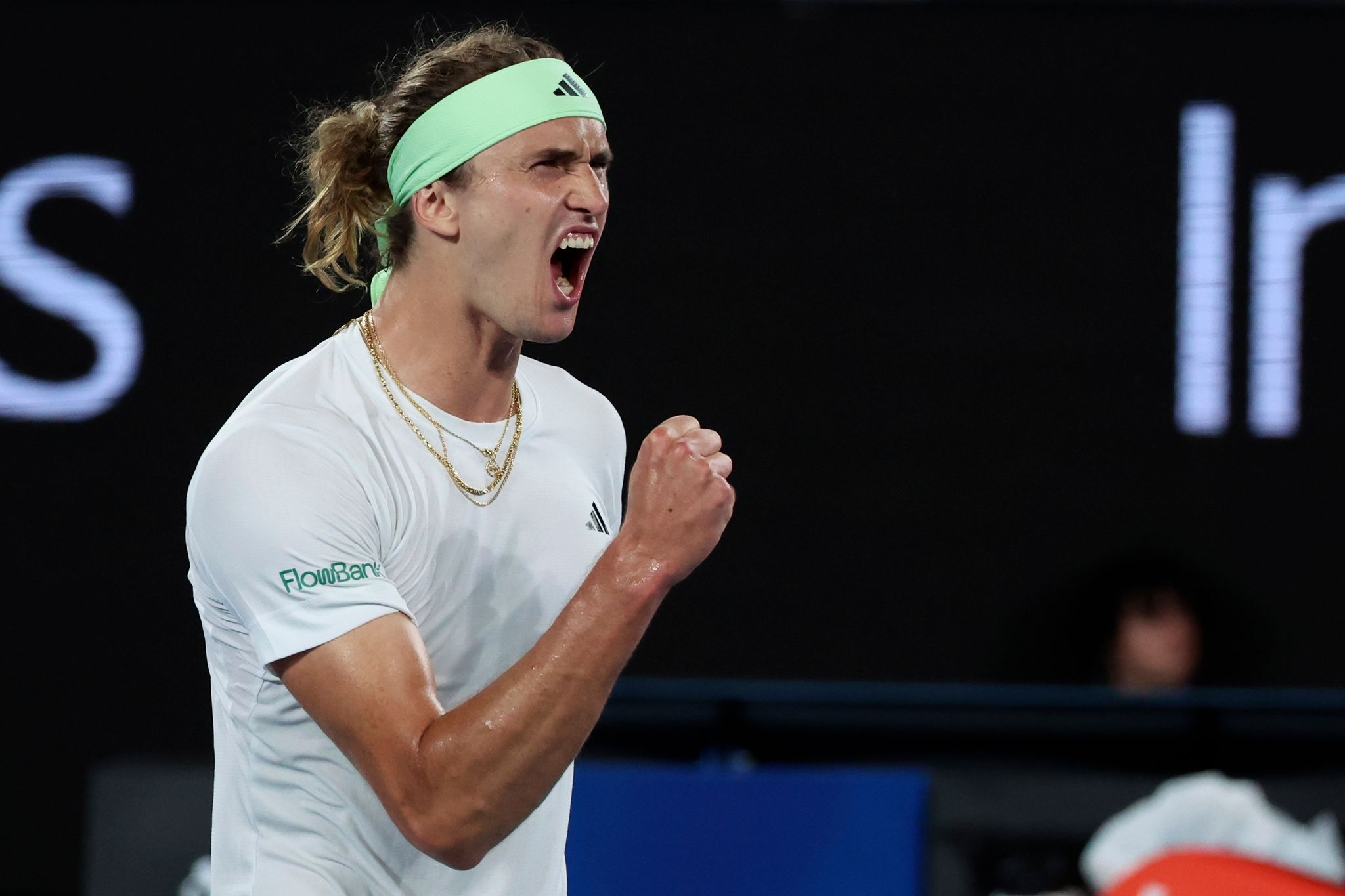 Alexander Zverev Bei Australian Open In Runde Zwei