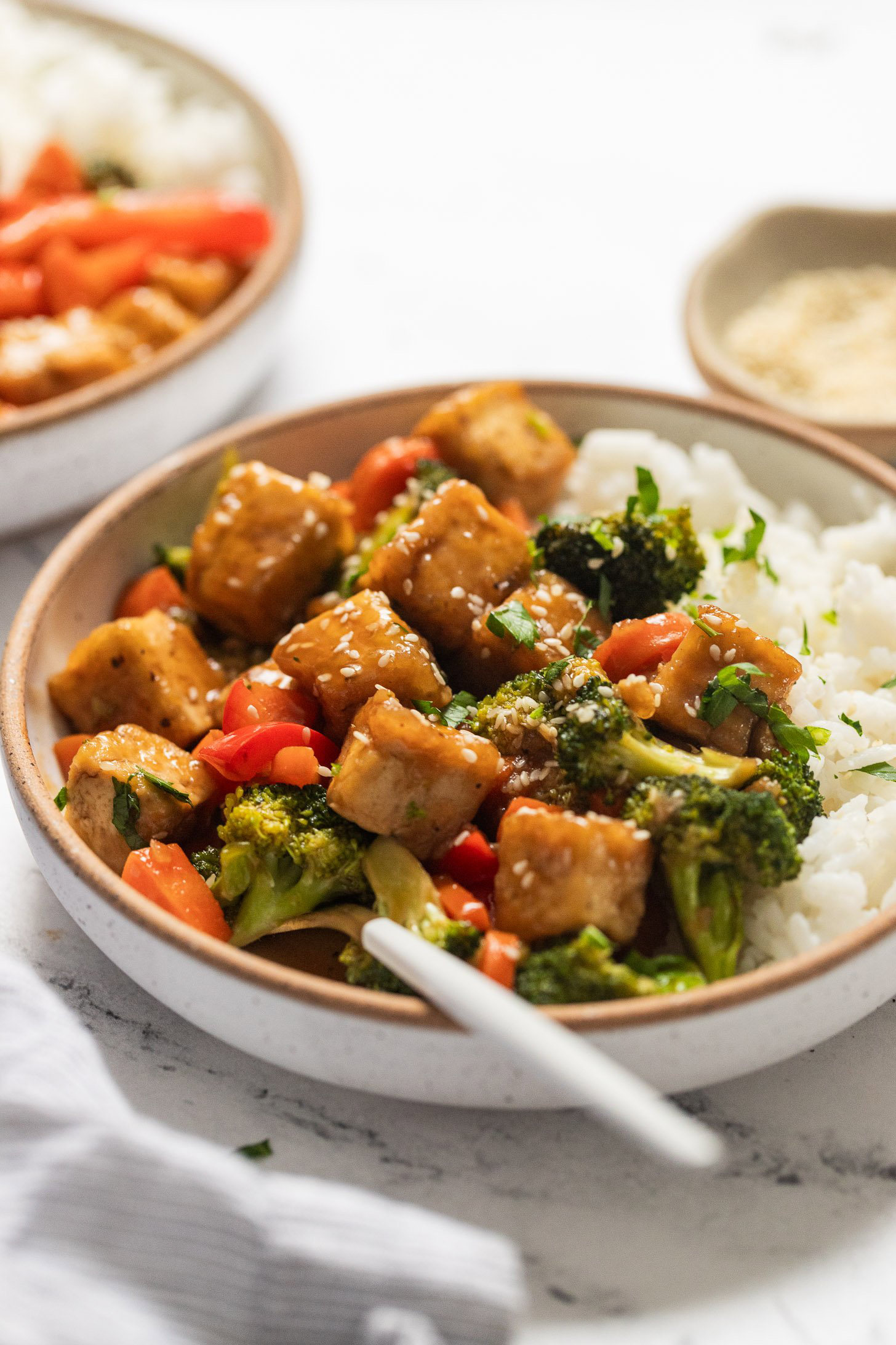 30-Minute Tofu Stir Fry with Broccoli