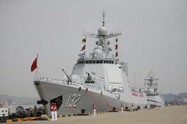中国艦船は、アデン湾を哨戒している　Photo／gettyimages