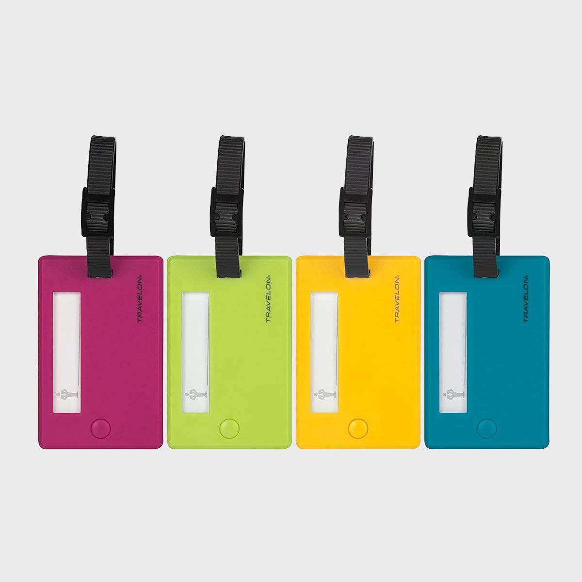 <p>At first glance, a passerby would only be able to see your name on these <a href="https://www.amazon.com/Travelon-Assorted-Color-Luggage-Tags/dp/B01F5WR776" rel="noopener">Travelon tags</a>. Instead of putting personal information on display, these best luggage tags have a protective cover where your address, phone number and email are kept out of sight. For <a href="https://www.rd.com/article/holiday-travel-tips/">cautious travelers</a>, it certainly delivers some peace of mind.</p> <p class="listicle-page__cta-button-shop"><a class="shop-btn" href="https://www.amazon.com/Travelon-Assorted-Color-Luggage-Tags/dp/B01F5WR776">Shop Now</a></p>