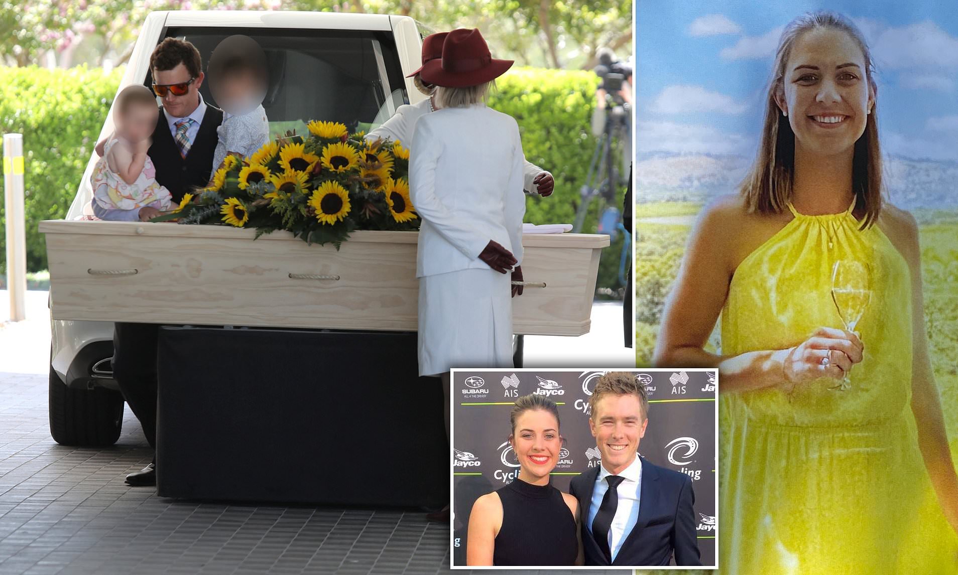 Rohan Dennis Attends His Wife Melissa Hoskins' Funeral After Being ...