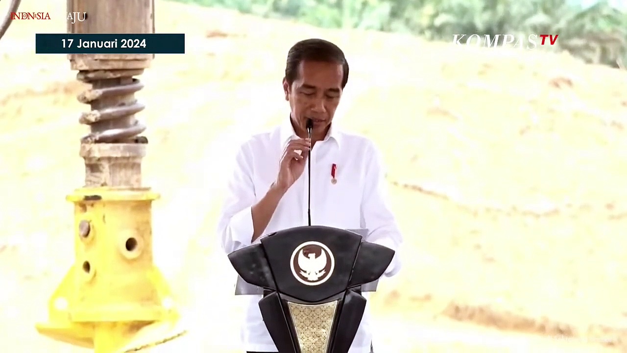 Detik-Detik Presiden Jokowi Groundbreaking Masjid Negara Di IKN, Nilai ...