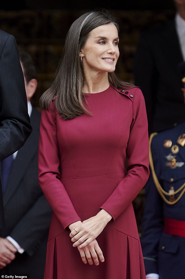 Spain's Queen Letizia Ditches Eye-catching Outfits Amid 'affair' Claim