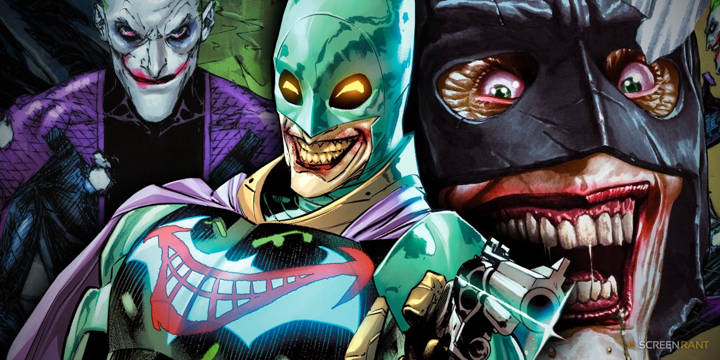 Every Version of The Joker's Batsuit in DC Comics Canon