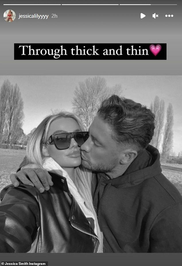 Stephen Bear's ex-fiancée Jessica Smith 'stressed' before his release