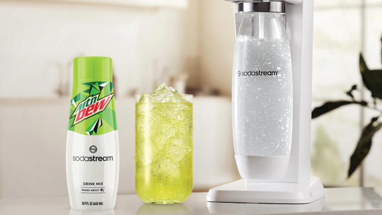 SodaStream brings the bold MTN DEW flavor to its flavor line-up