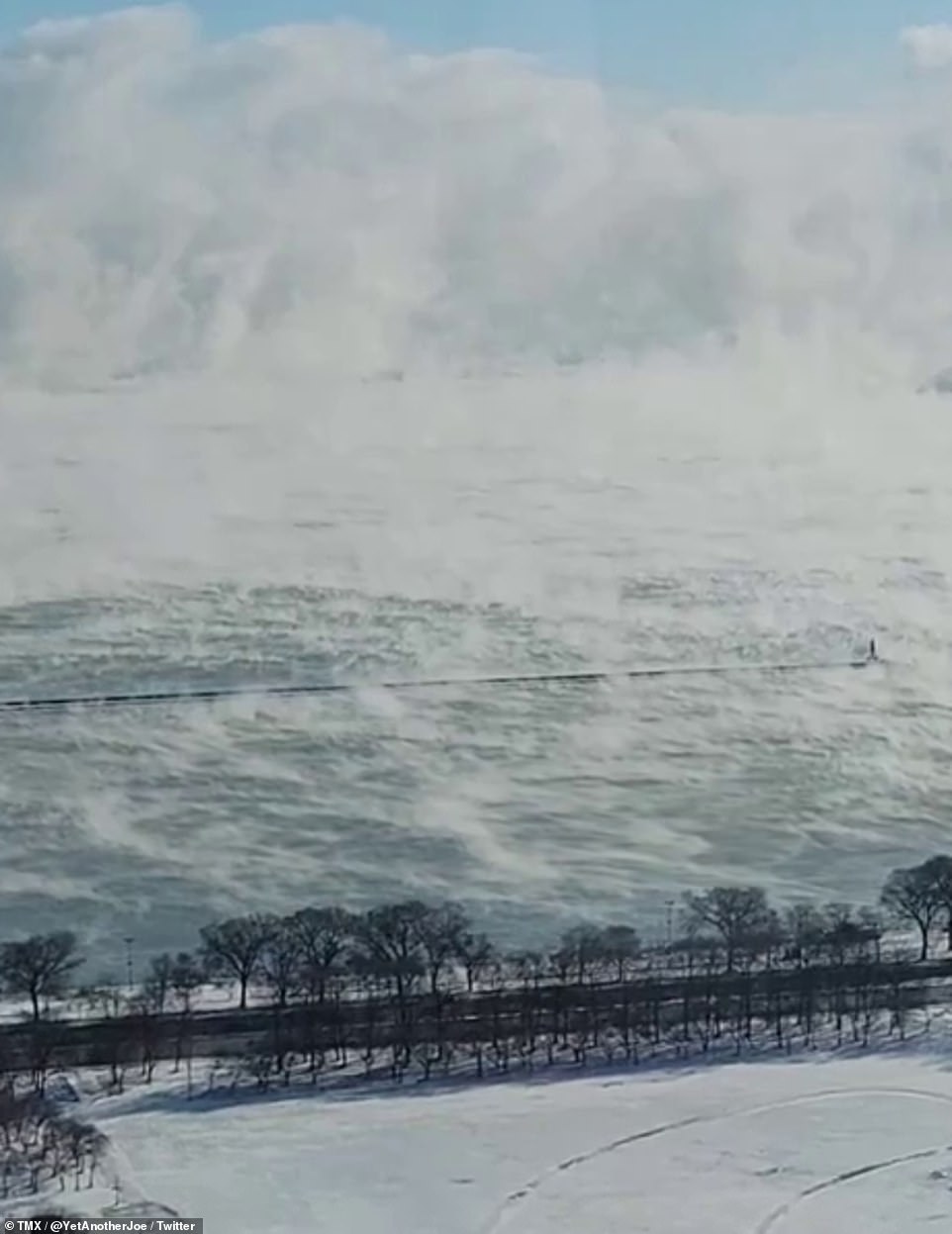 Chicago's Lake Michigan And Gulf Of Mexico Experience Rare Phenomenon