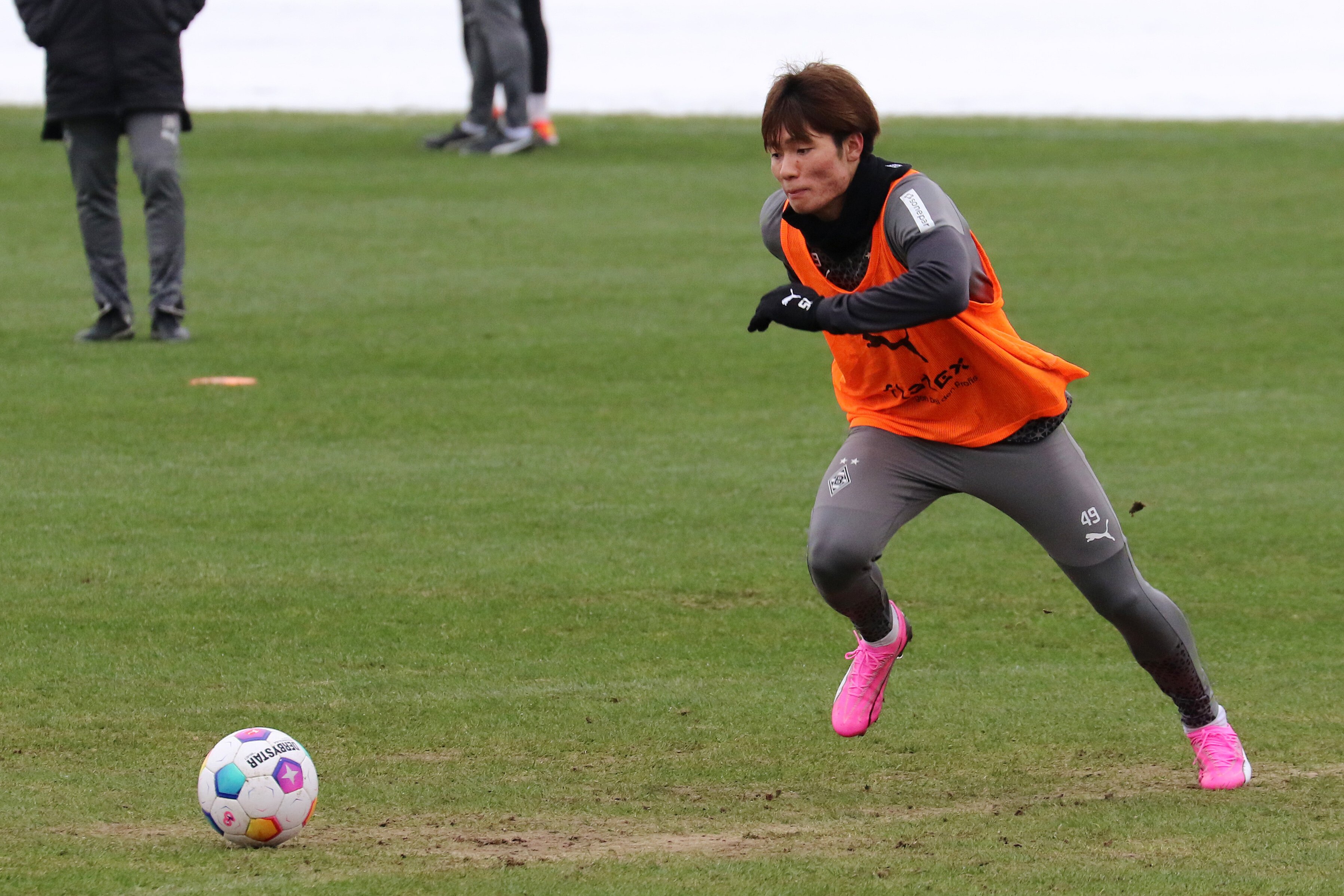 So Verlief Shio Fukudas Erstes Training Als Mitglied Des Gladbacher ...