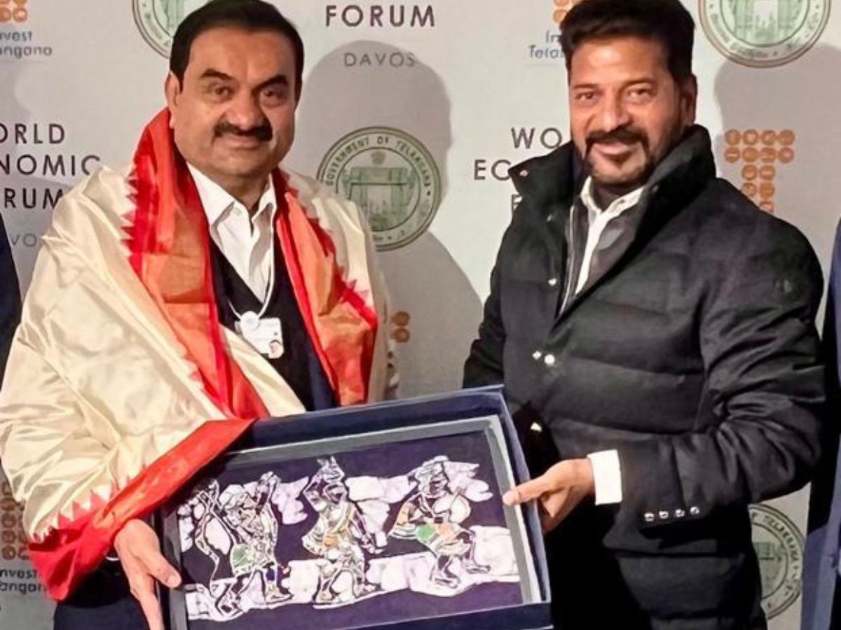 Telangana Signs 4 MoUs With Adani Group For Over Rs 12,400 Crore At WEF ...