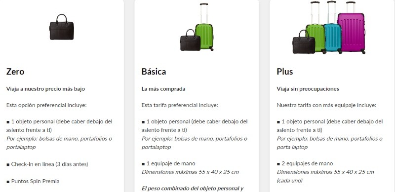 ¿Listo Para Viajar? Conoce Las Tarifas Y El Tipo De Equipaje Que Puedes ...