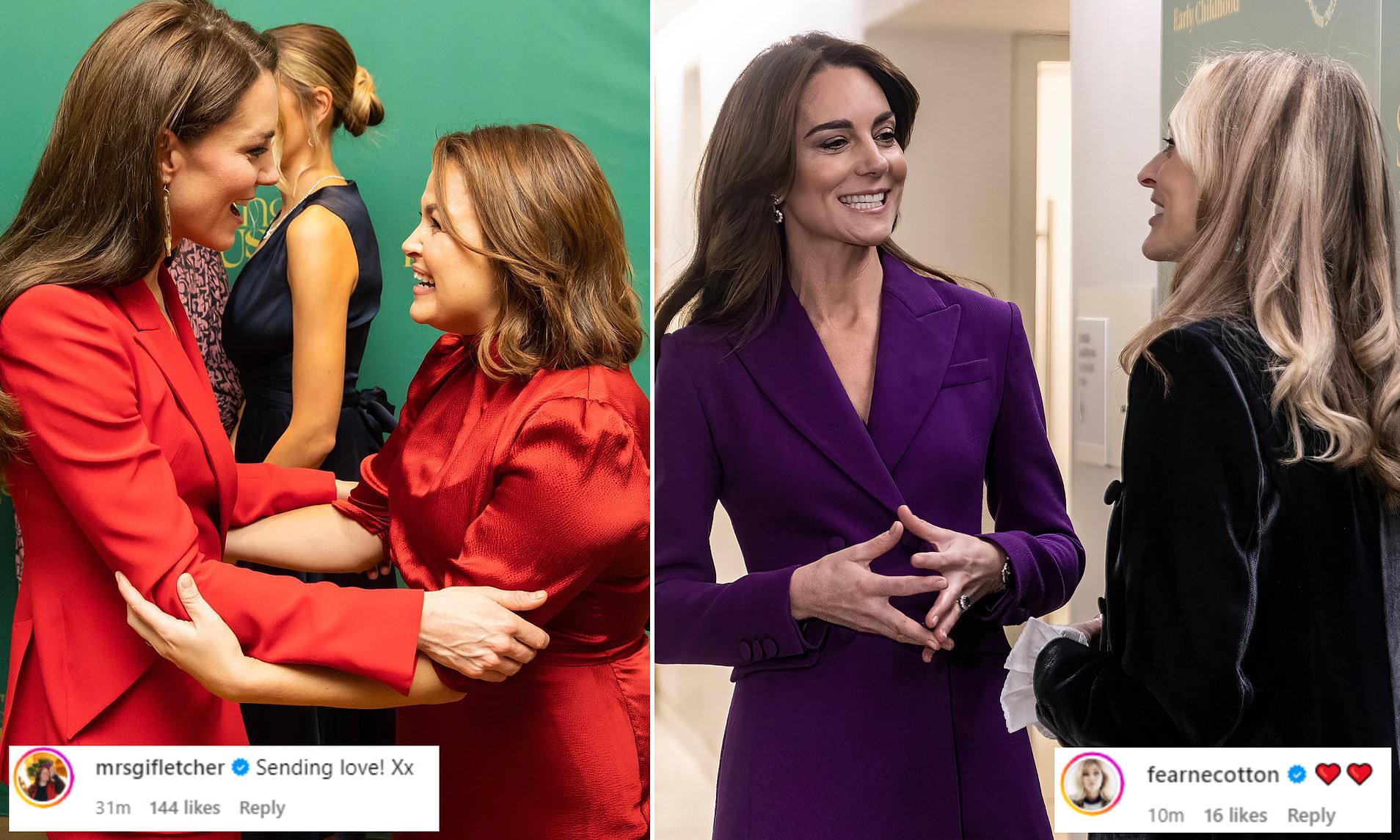 Kate Middleton Receives Messages Of Support From Celebs After Surgery