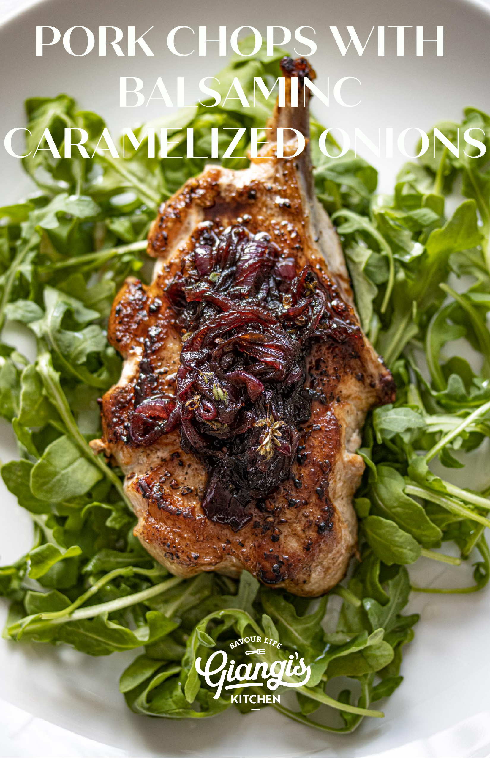 Pork Chops With Balsamic Caramelized Onions