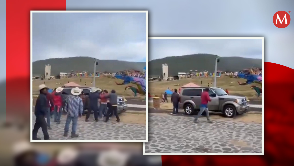 con palos y cinturones, presuntos comerciantes golpean a turistas en 'la marquesa' | video