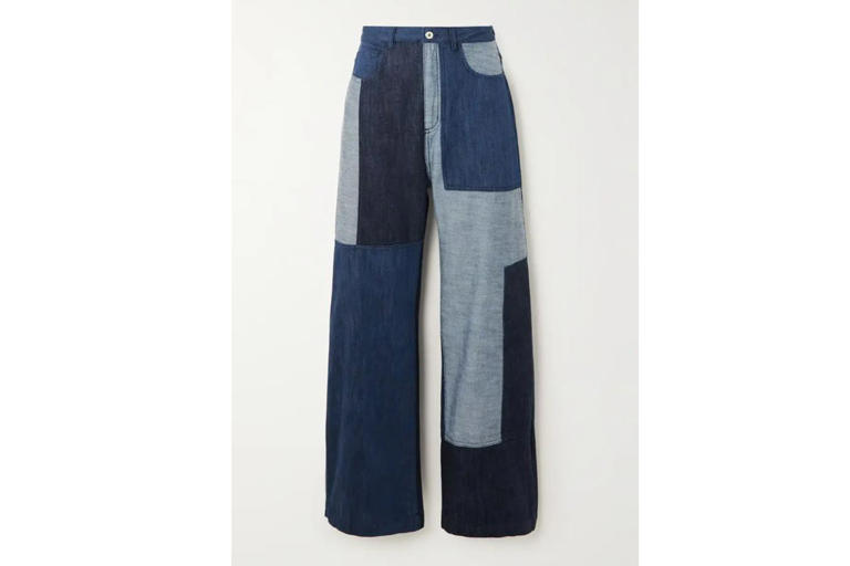 Best patchwork jeans for serving hippie Sixties style
