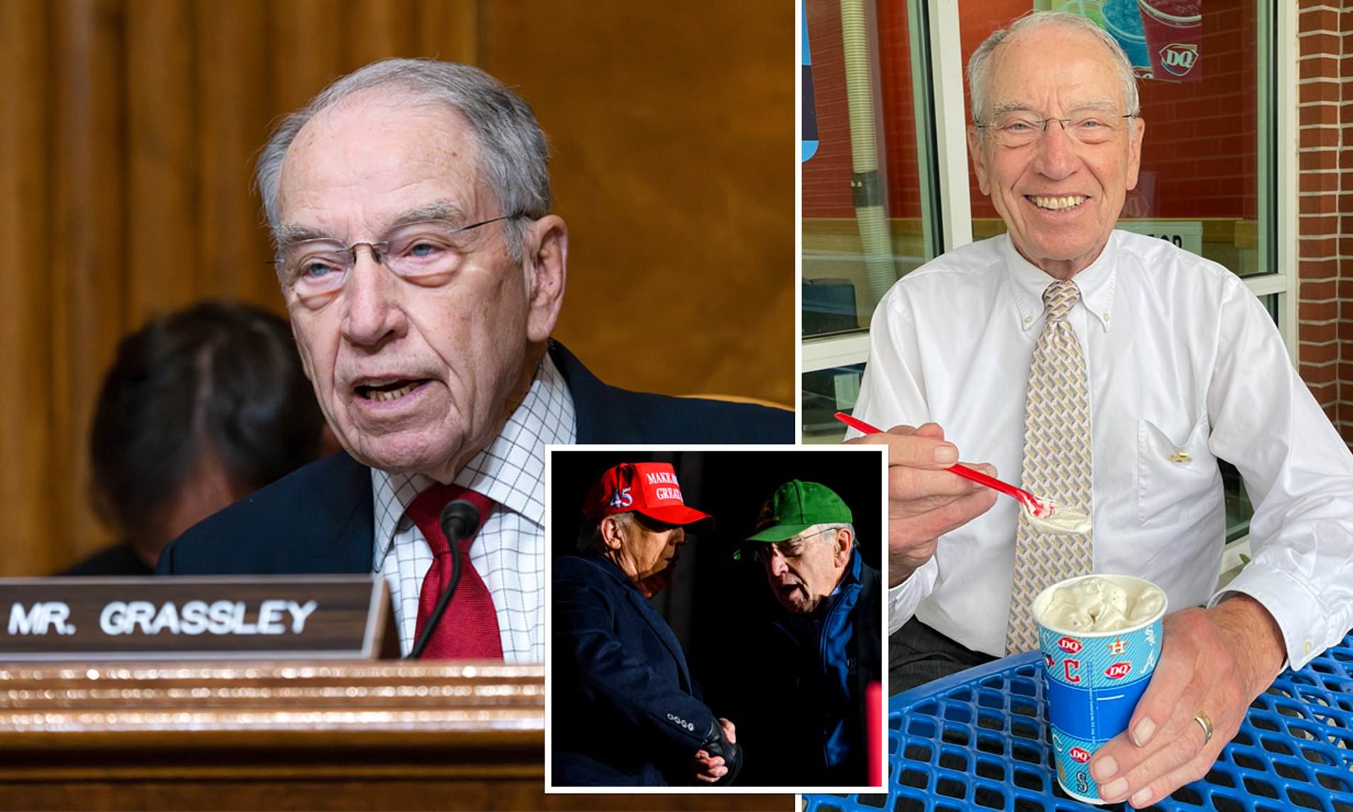 Chuck Grassley, 90, Hospitalized With An Infection: Oldest Senator Is ...