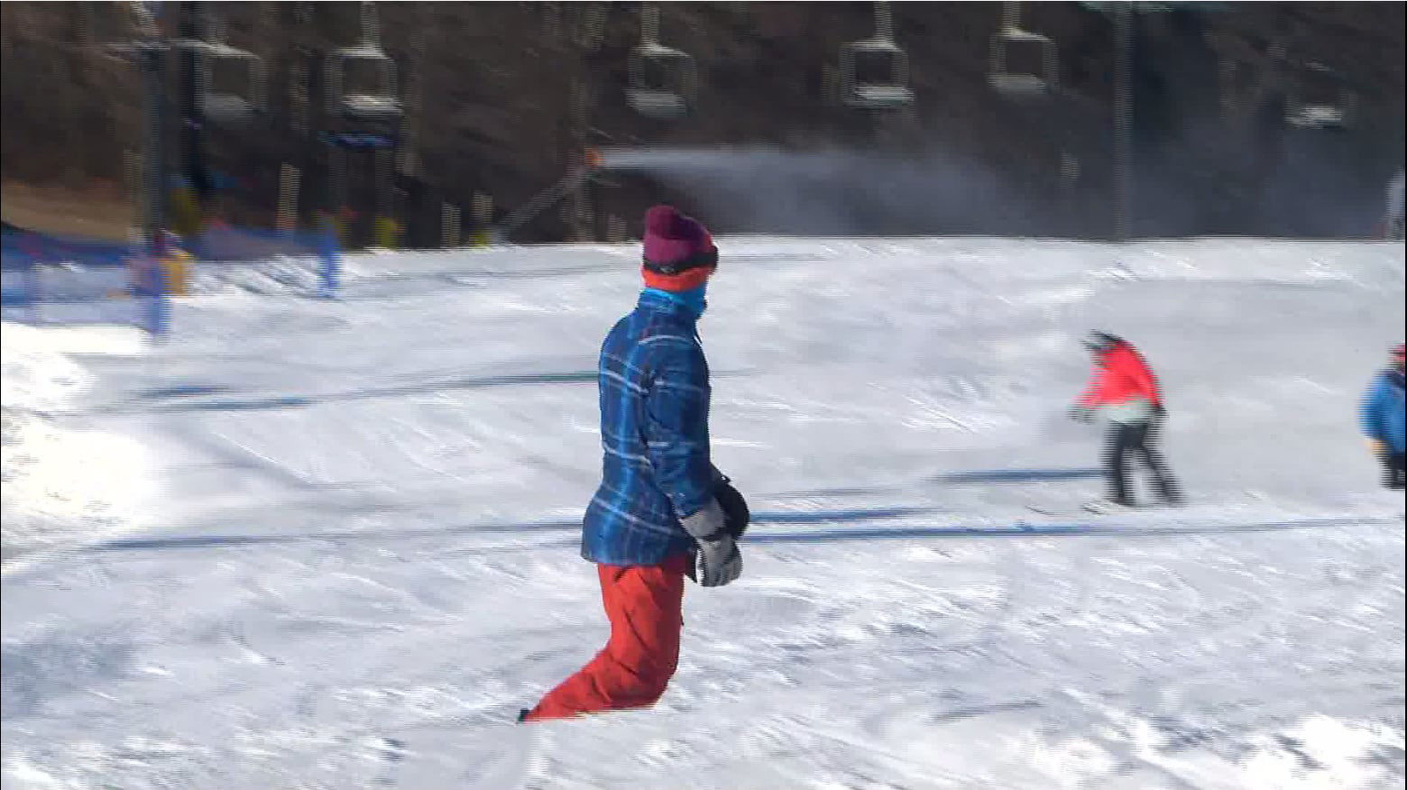 Opening day for local ski resort Paoli Peaks