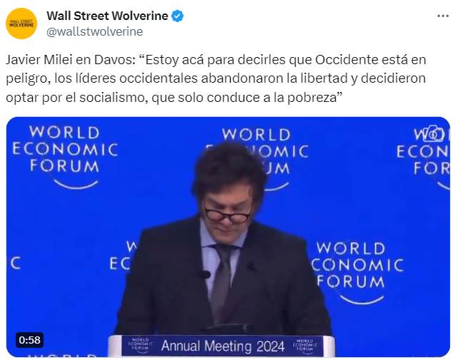 Los Memes Del Polémico Discurso De Milei En Davos