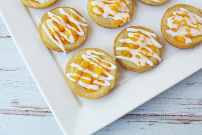 Peach Pie Cookies Recipe With Sugar Cookie Crust