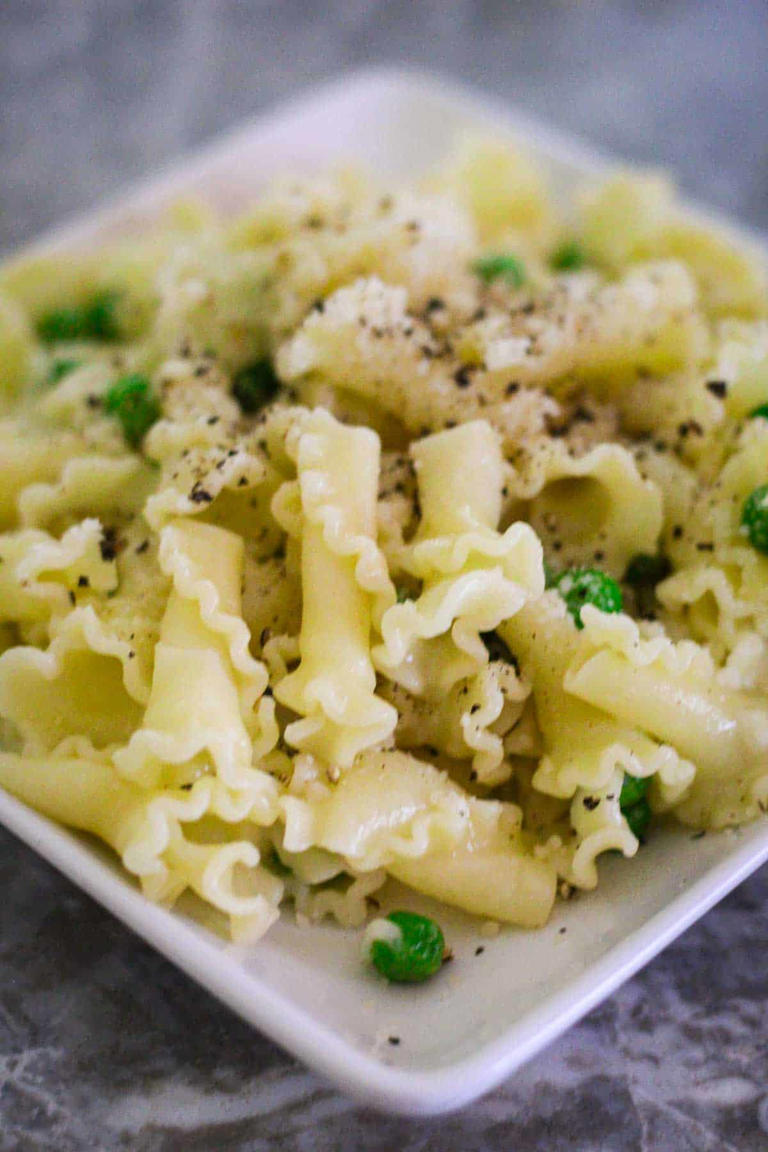 Gigli Pasta with Peas