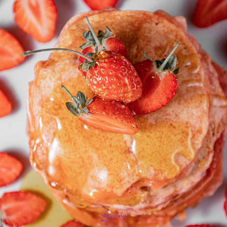 Strawberry Pancakes 🍓