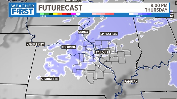 Another Strong Cold Front Brings Light Snow Chances, Frigid Air To St ...