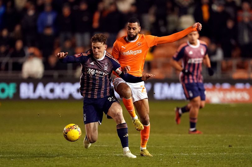 nottingham forest concern raised after blackpool win sets up bristol city fa cup tie
