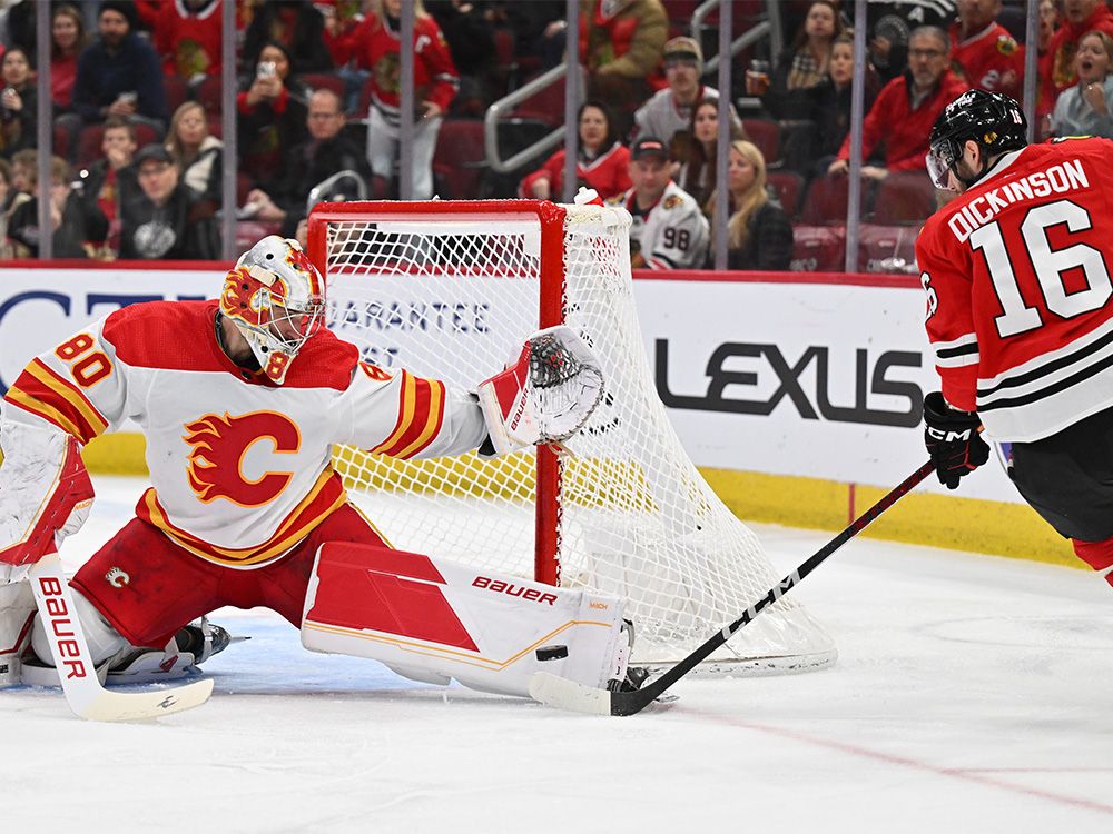 Flames' Dan Vladar Trying To Keep Up With Jacob Markstrom's Best-in ...