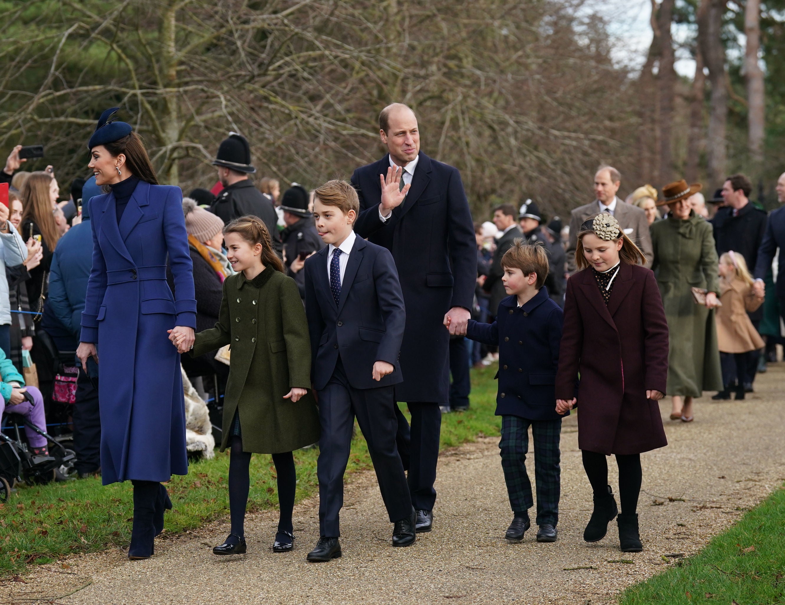 royal news - live: prince william visits kate in hospital as queen gives health update on king