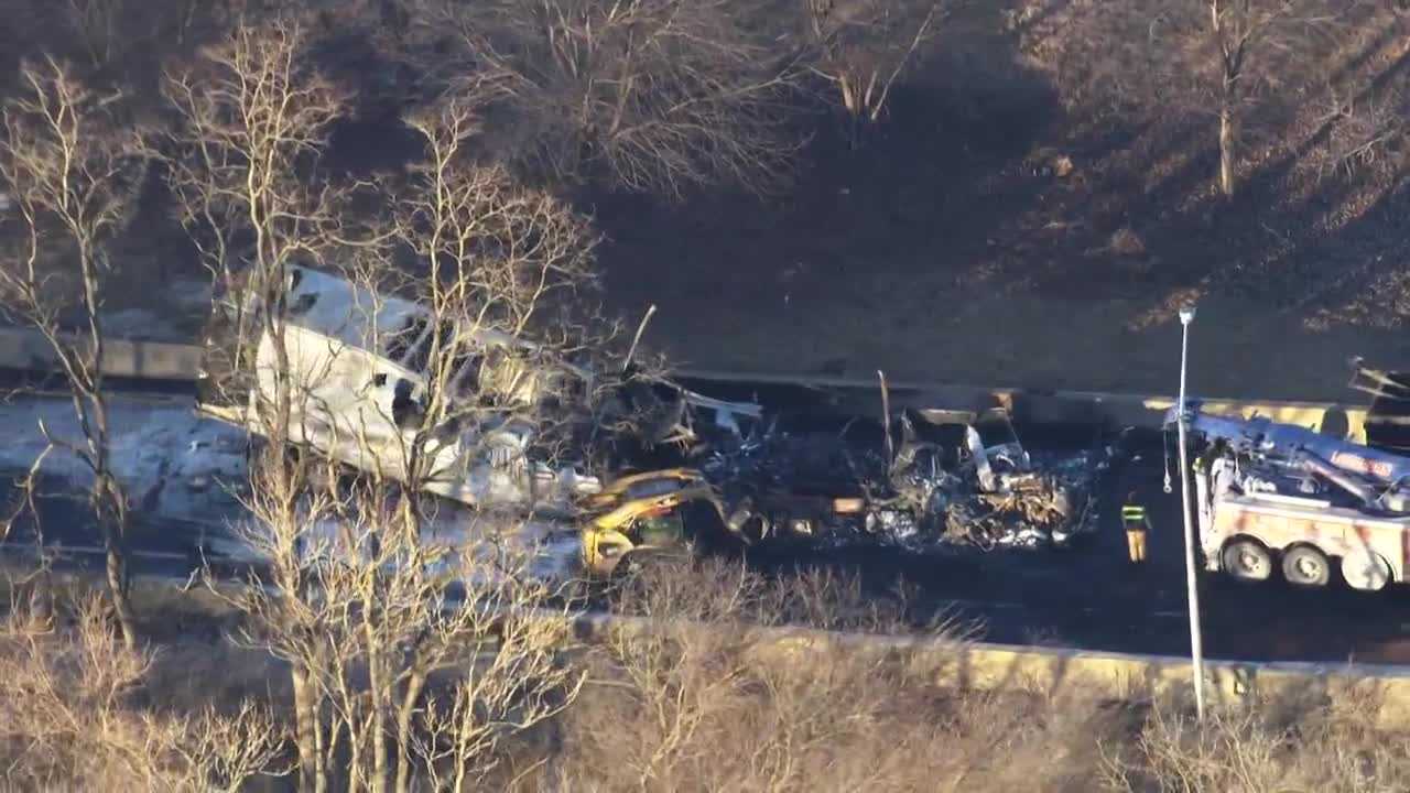 Interstate 64 Still Closed Hours After Fiery, Deadly Crash Involving 5 ...