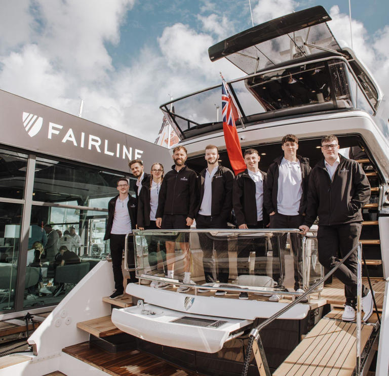 Boat builder Fairline Yachts is on crest of a wave as it create 100 plus jobs in Oundle