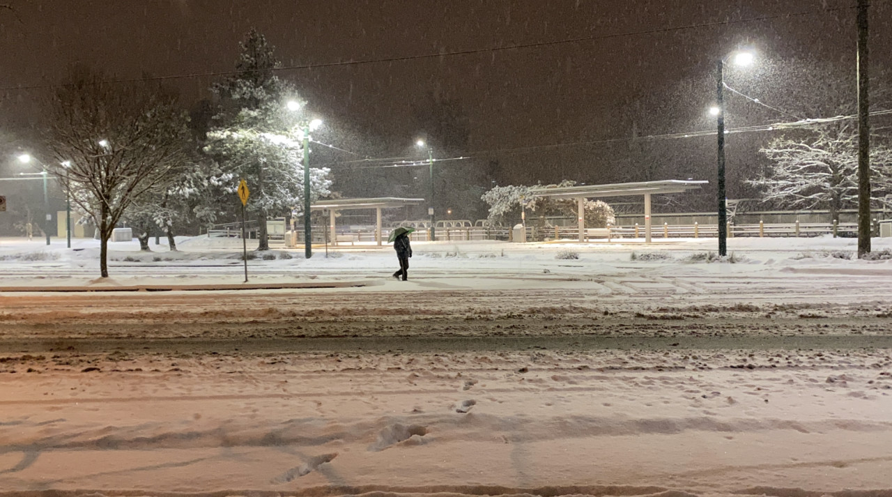 Photos: Heavy Snow Hits Western Canada