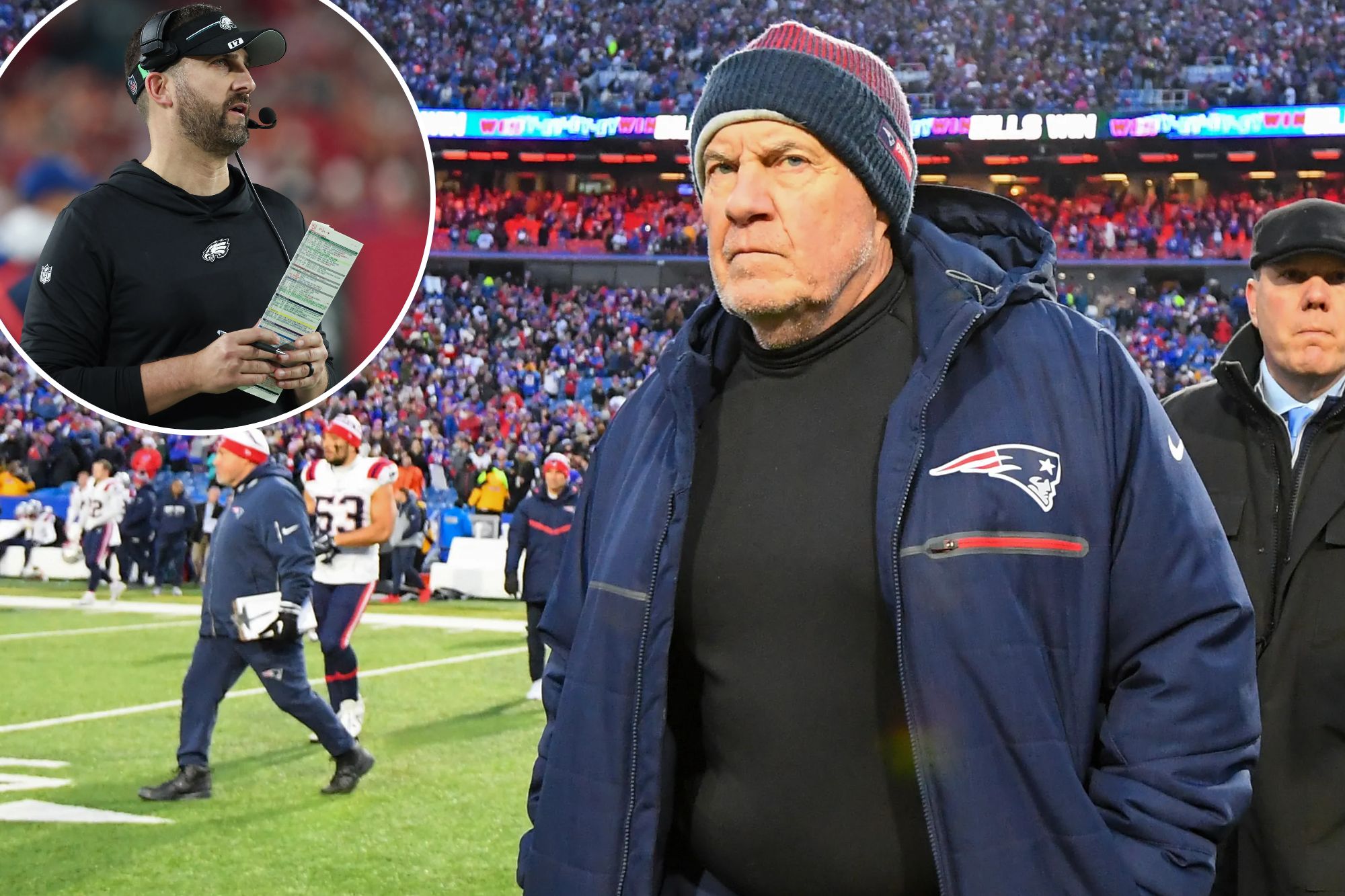 Why Eagles Likely Won’t Pursue Bill Belichick If They Fire Nick ...