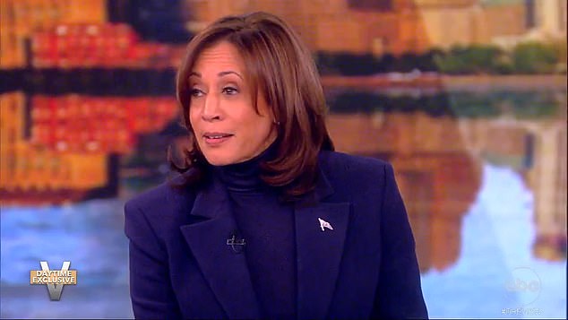 Kamala Harris Tells The View She's 'scared As Heck' Of Trump Being Re ...