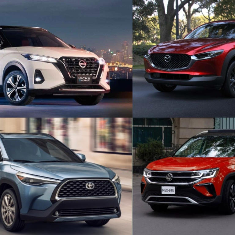 Nissan vs Toyota vs Mazda vs VW ¿Cuál es la mejor SUV en 2024?