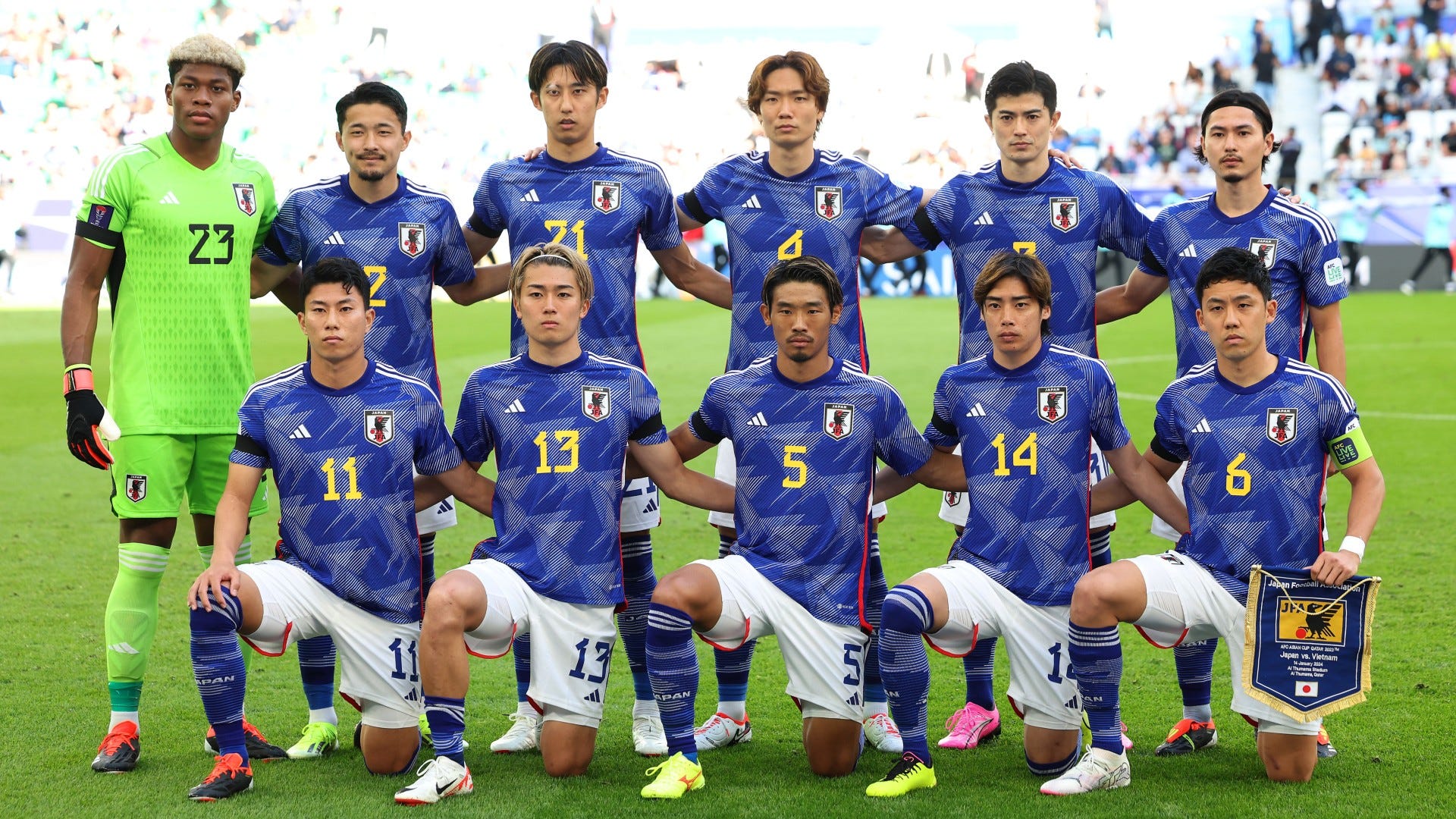 【1月24日】サッカー日本代表 インドネシア戦のキックオフ時間・メンバー・放送予定｜アジアカップ第3戦