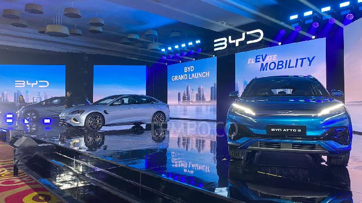 BYD Hadir Di Indonesia, Langsung Rilis 3 Mobil Listrik