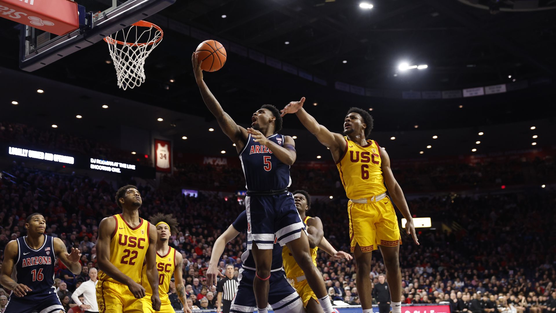 Arizona Men’s Basketball Get Back On Track With Home Win Over USC