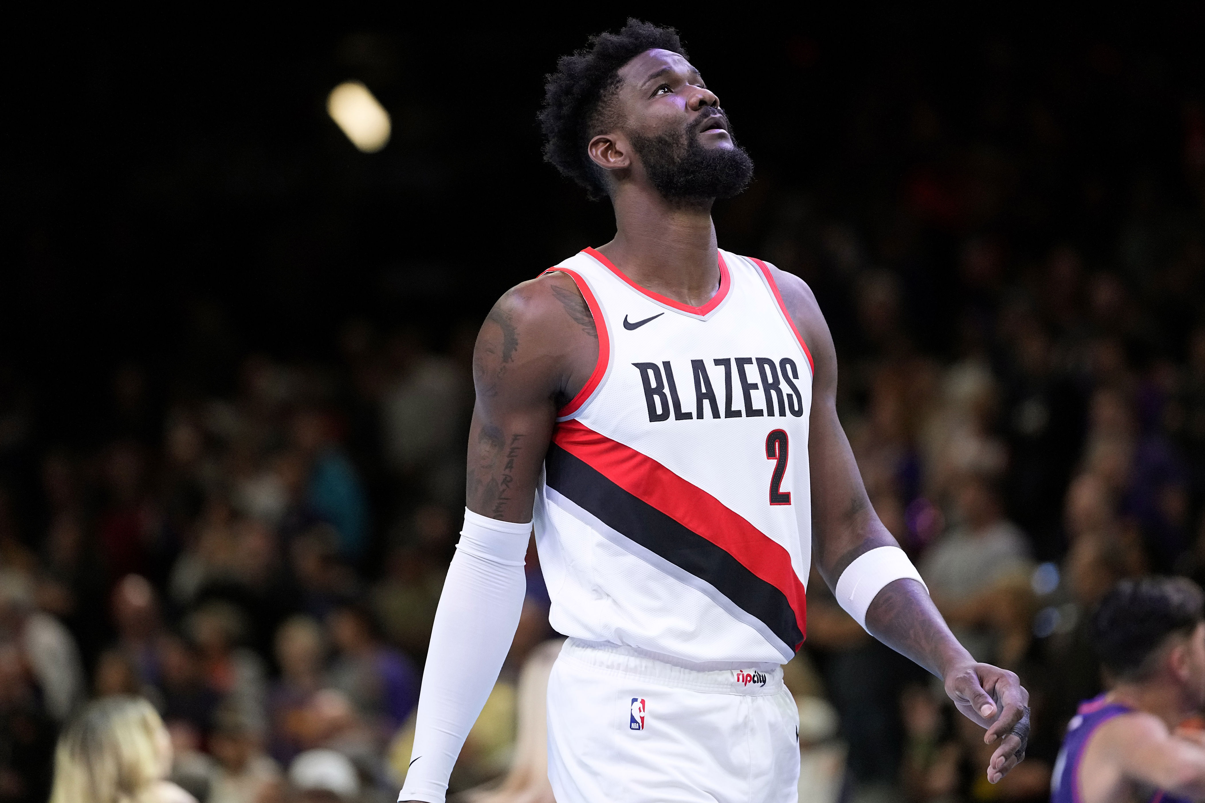 Deandre Ayton Prevented From Making Blazers Return Due To Icy Roads In ...