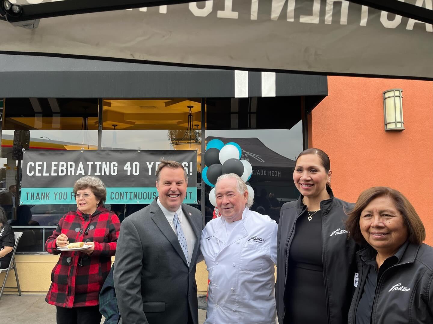 Congratulations Lolita’s Mexican Food for 40 years of operation and ...